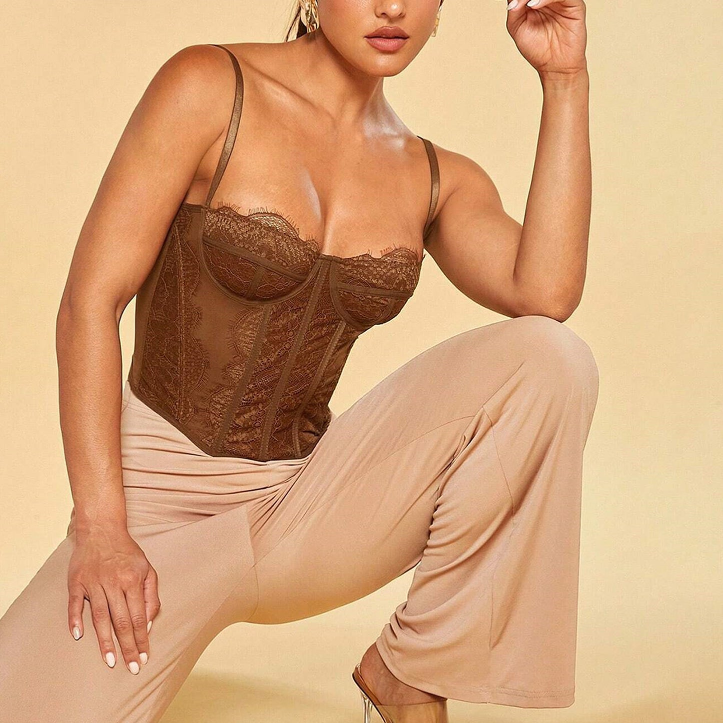 Lace Corset Top