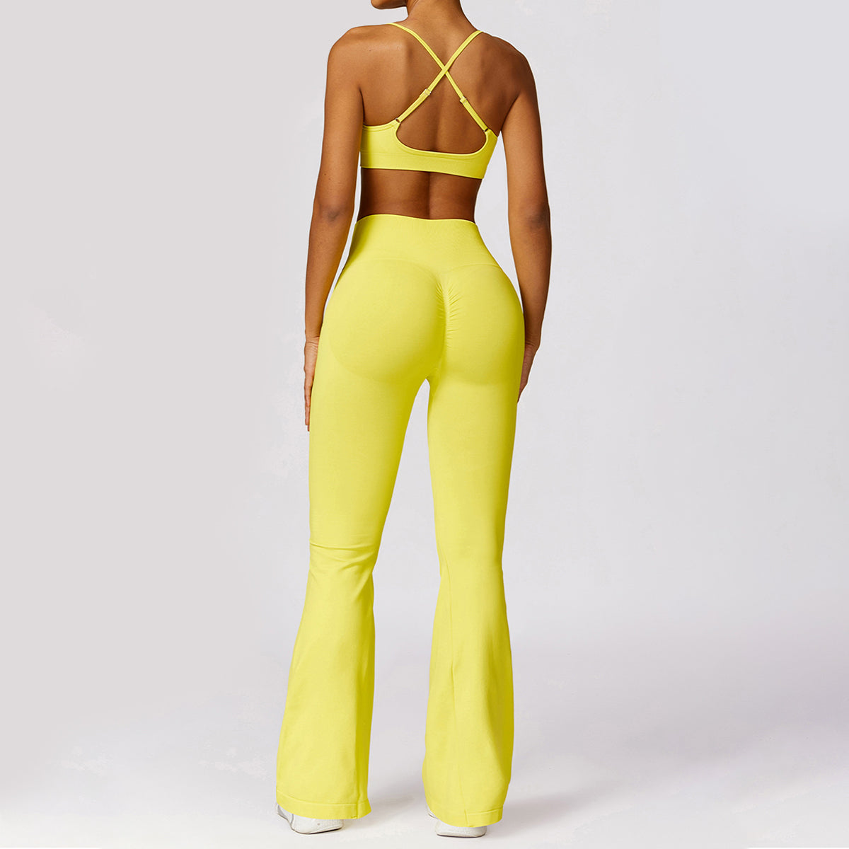 Seamless Sport Flare Leggings - Frossard