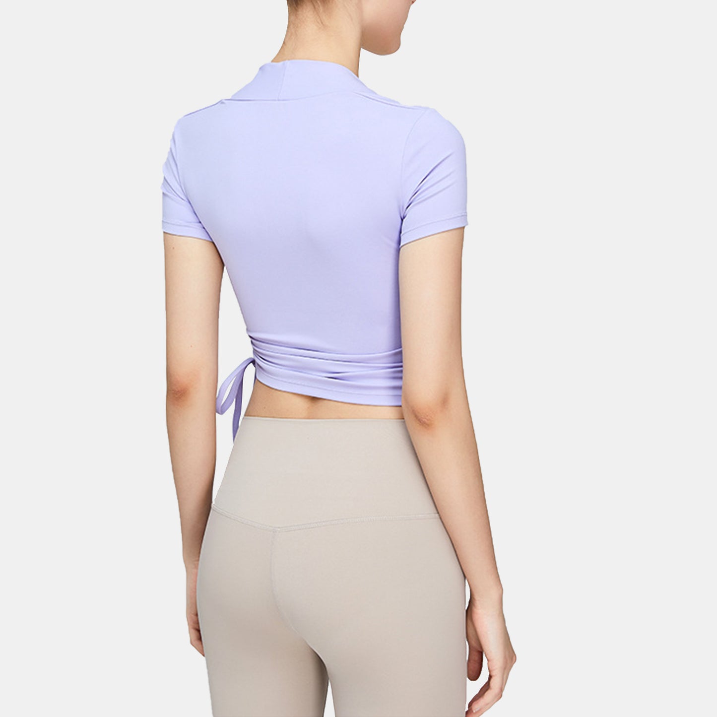 Drawstring Cropped Top - Antiope