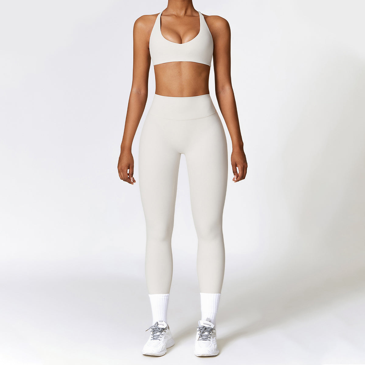 Crisscross Backless Sports Bra