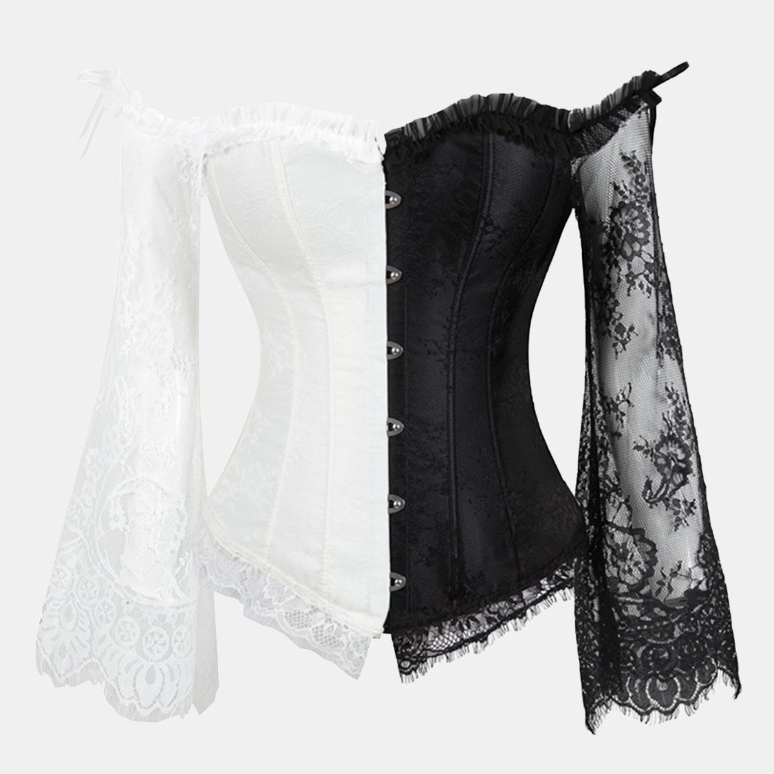 Gothic Mesh Corset Top