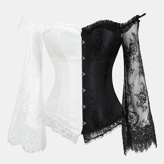 Gothic Mesh Corset Top