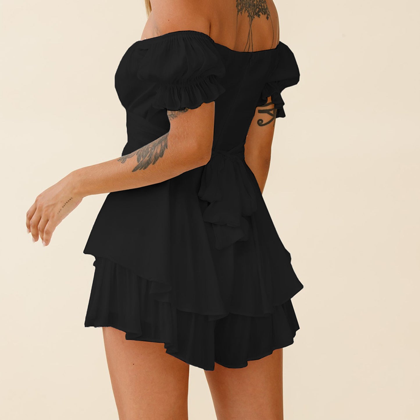 Off Shoulder Romper