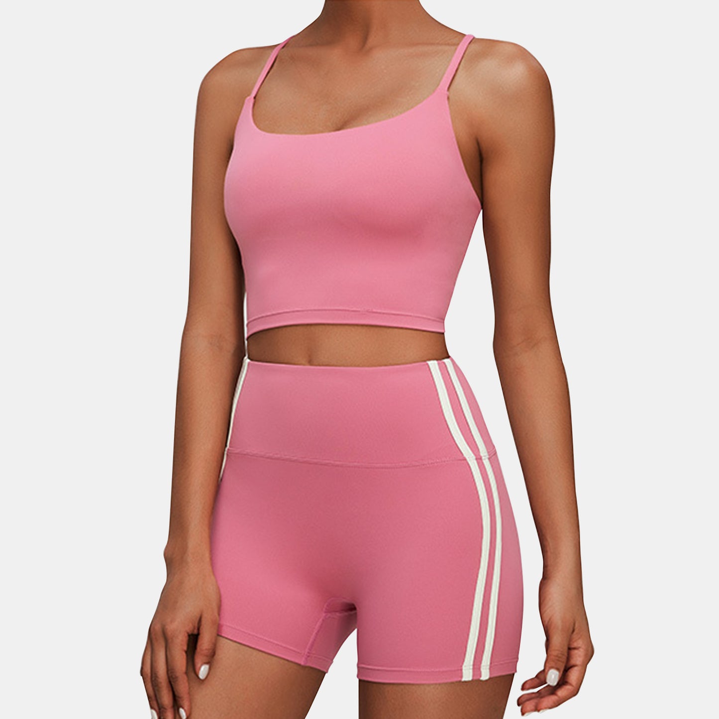 Crisscross Backless Sports Bra - Mertise