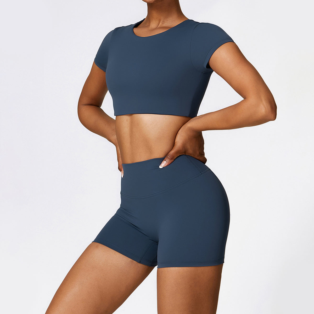 Short Sleeve Workout Top - Taschereau