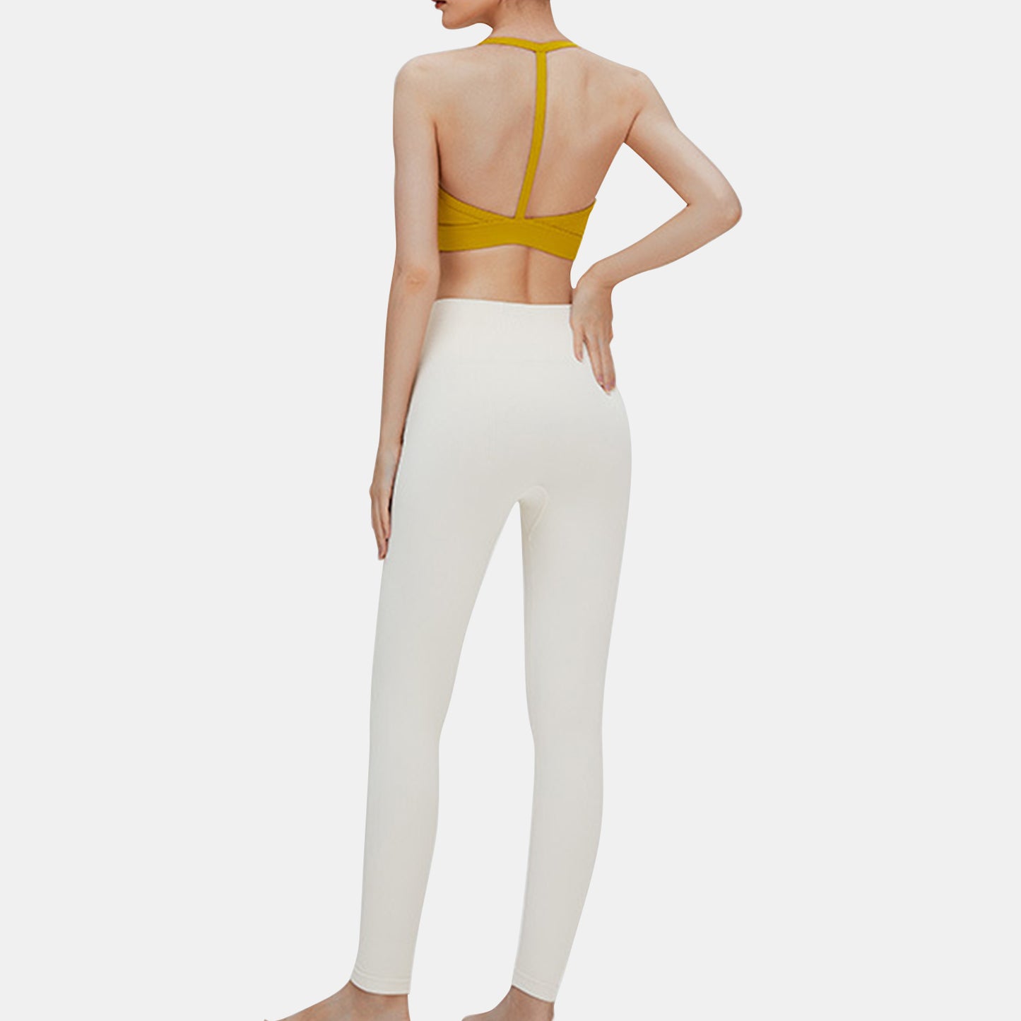 Halter Sports Bra - Terra