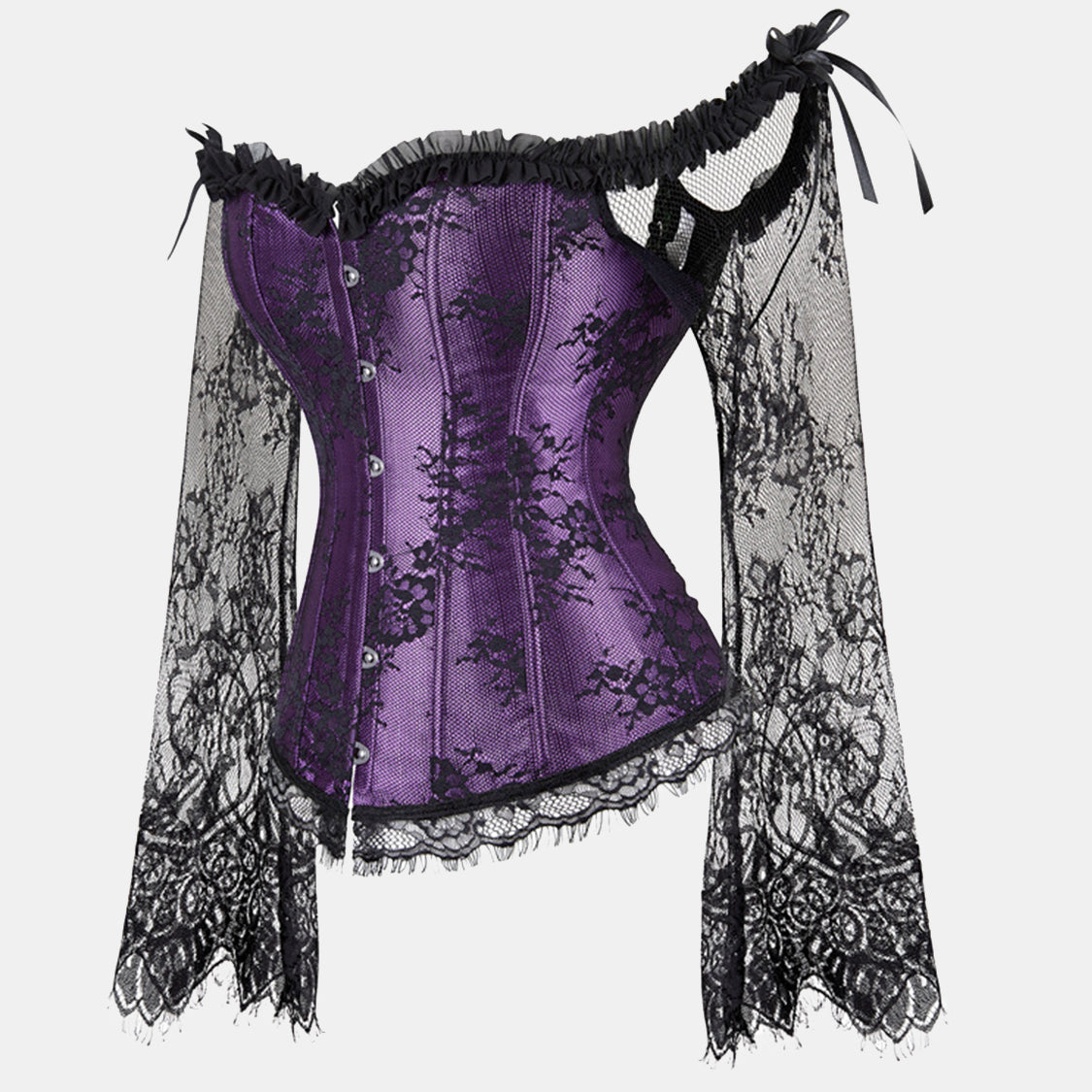 Gothic Mesh Corset Top