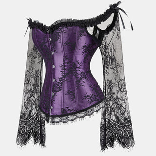 Gothic Mesh Corset Top