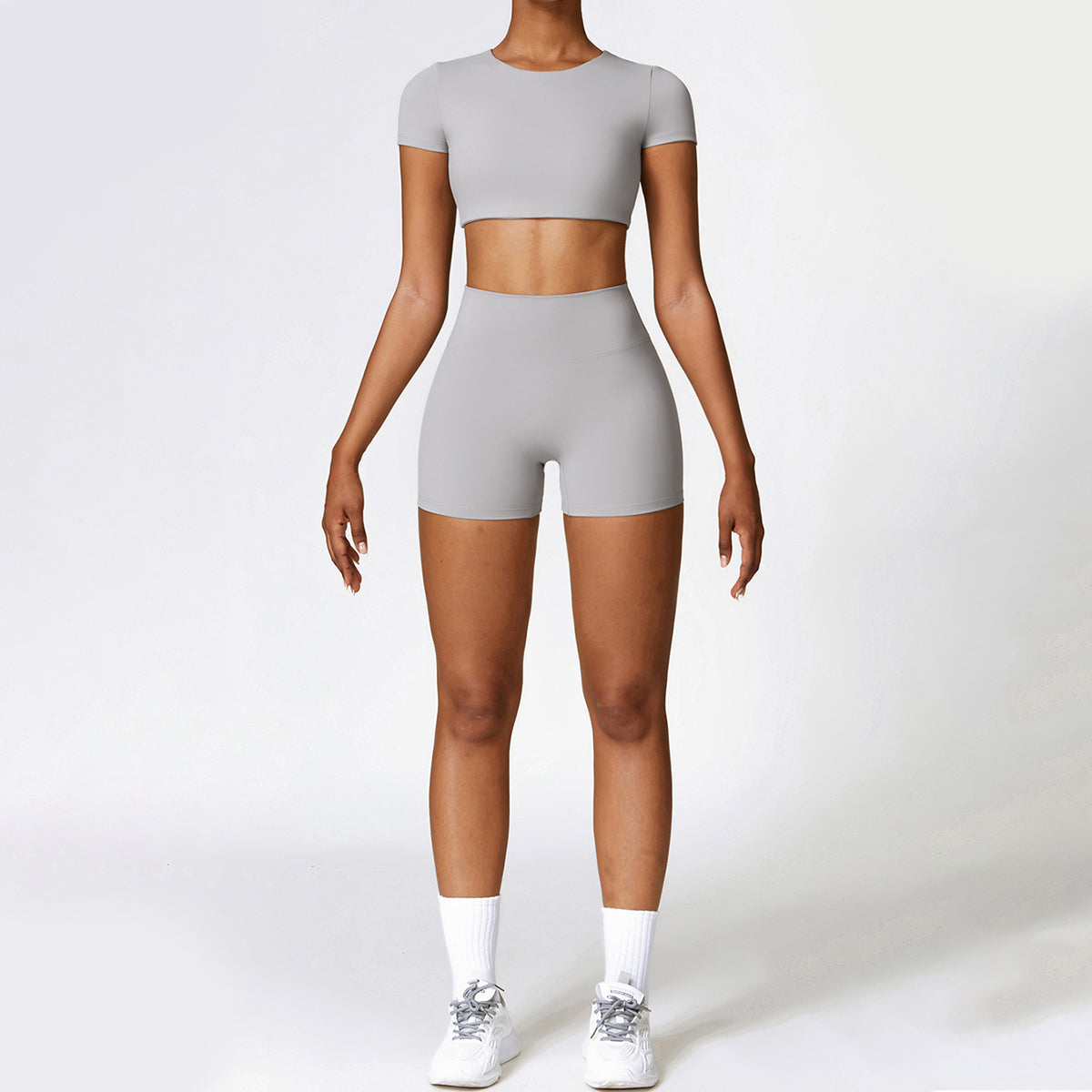 Short Sleeve Workout Top - Taschereau
