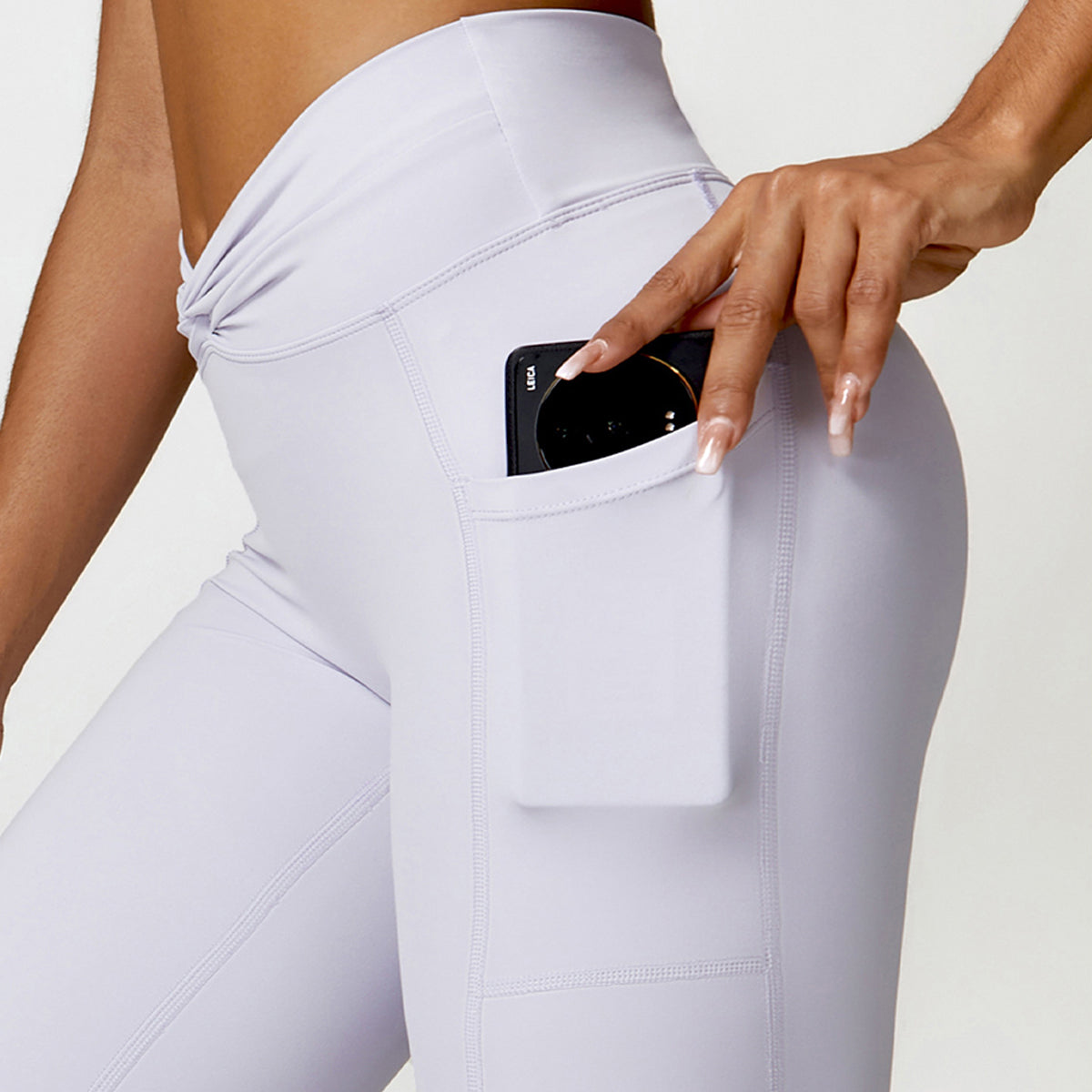 Twisted Sport Flare Leggings