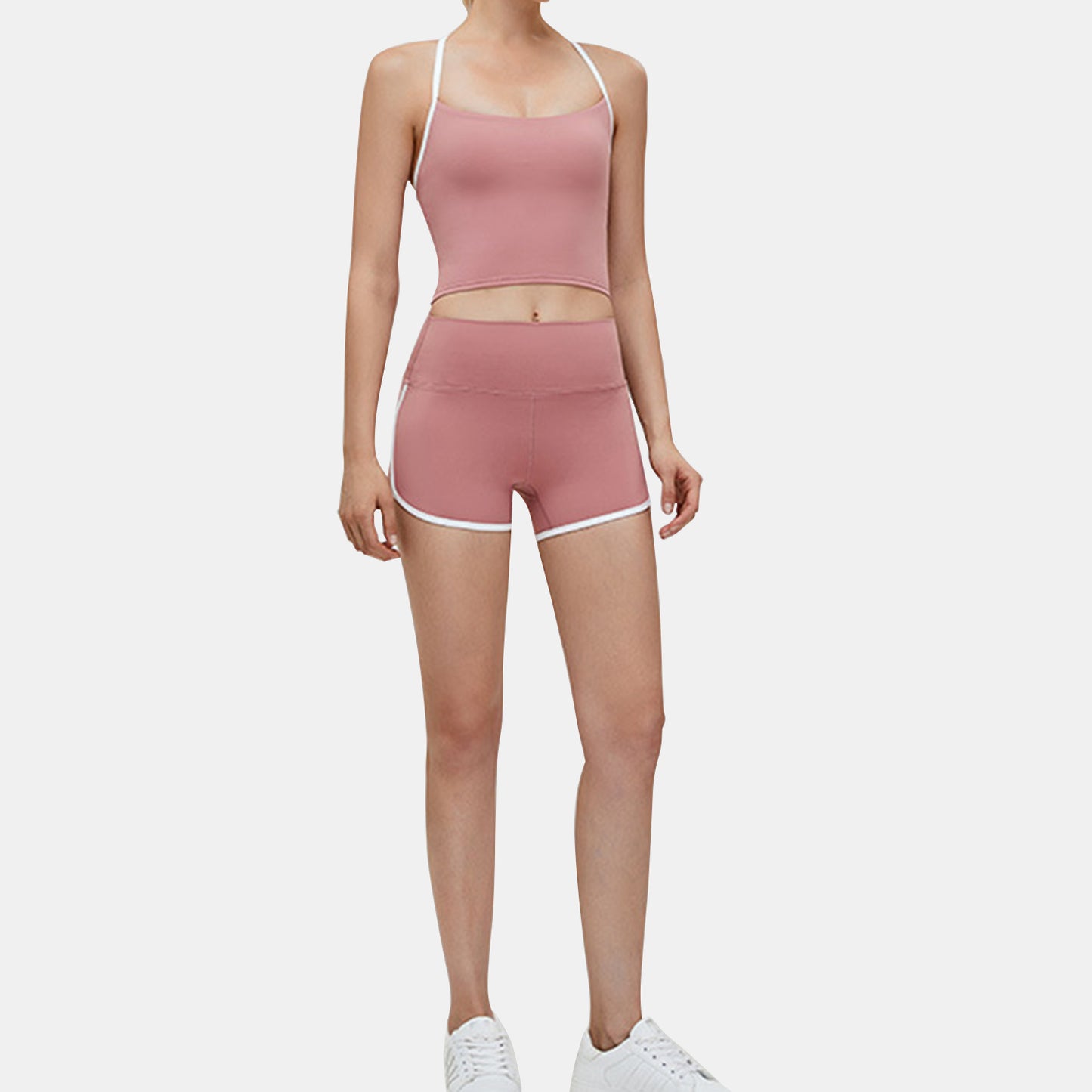 Color Block Yoga Tank Top
