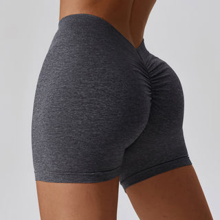 V Back Butt Lifting Workout Shorts