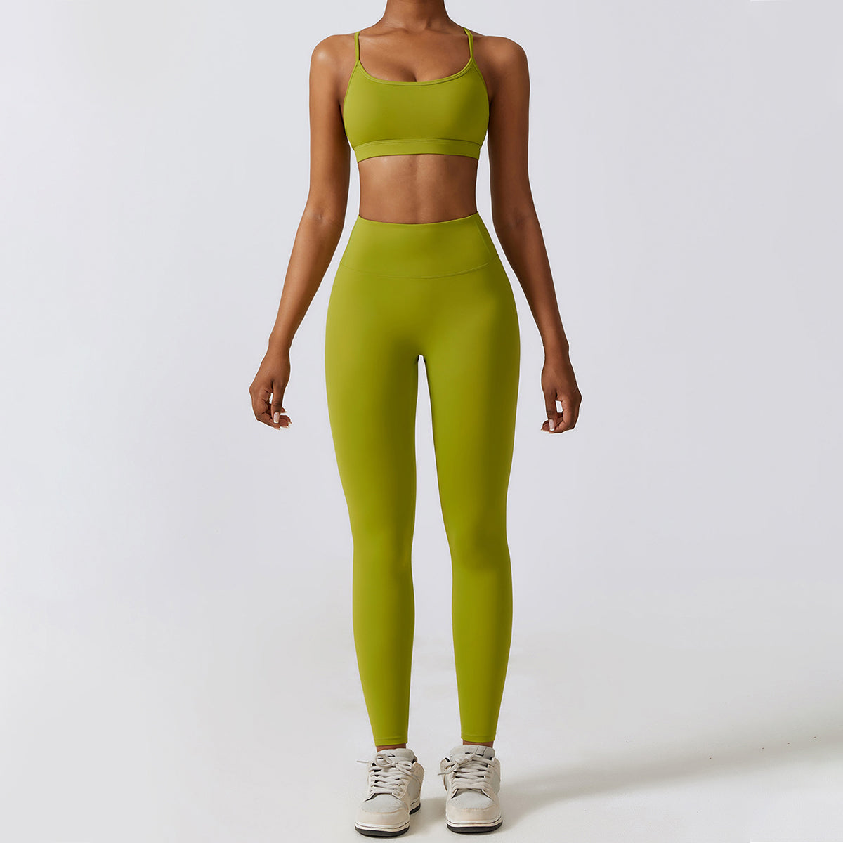 Backless Crisscross Sports Bra - Seven