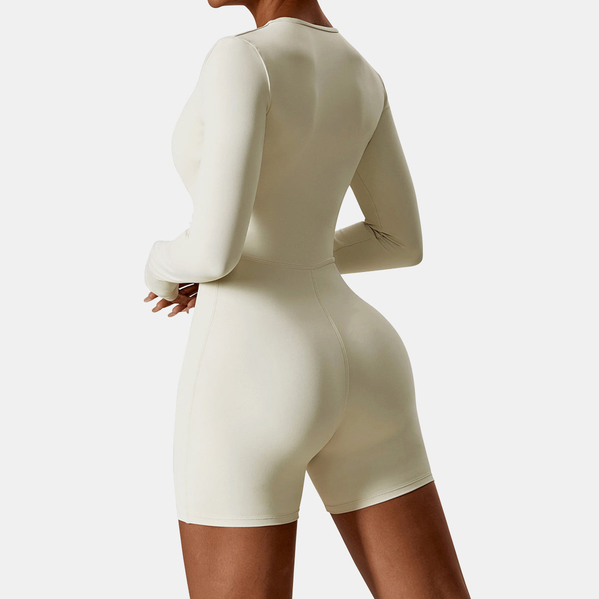 V Neck Yoga Romper
