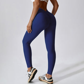 V Back Butt Lifting Sport Leggings