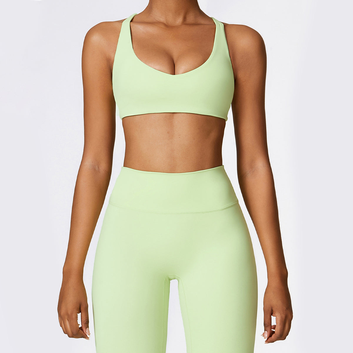 Crisscross Backless Sports Bra