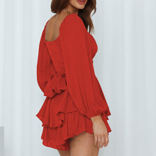 Lantern Long Sleeve Romper