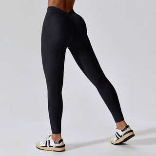 V Back Butt Lifting Workout Leggings – EGCC STUDIO