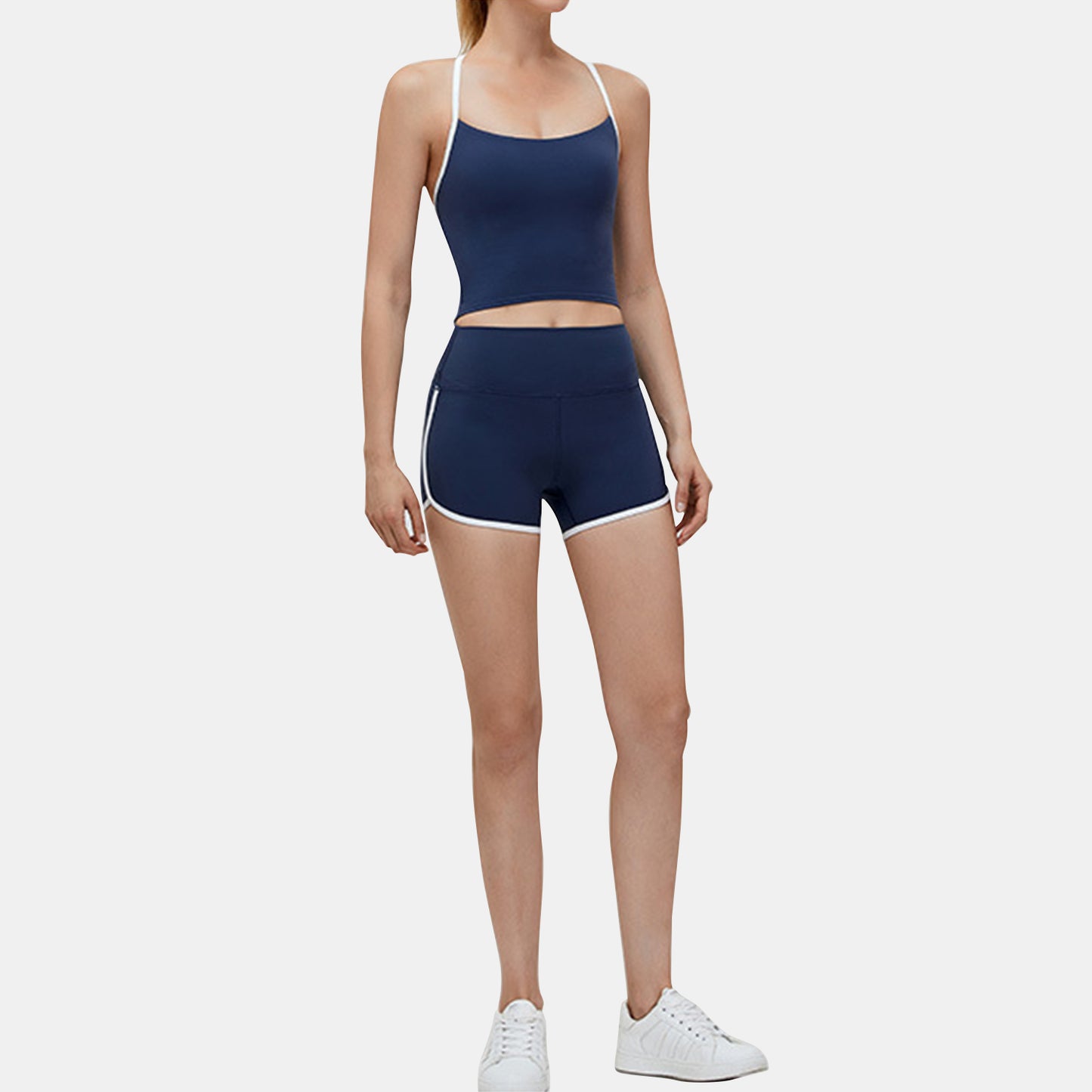 Color Block Yoga Tank Top