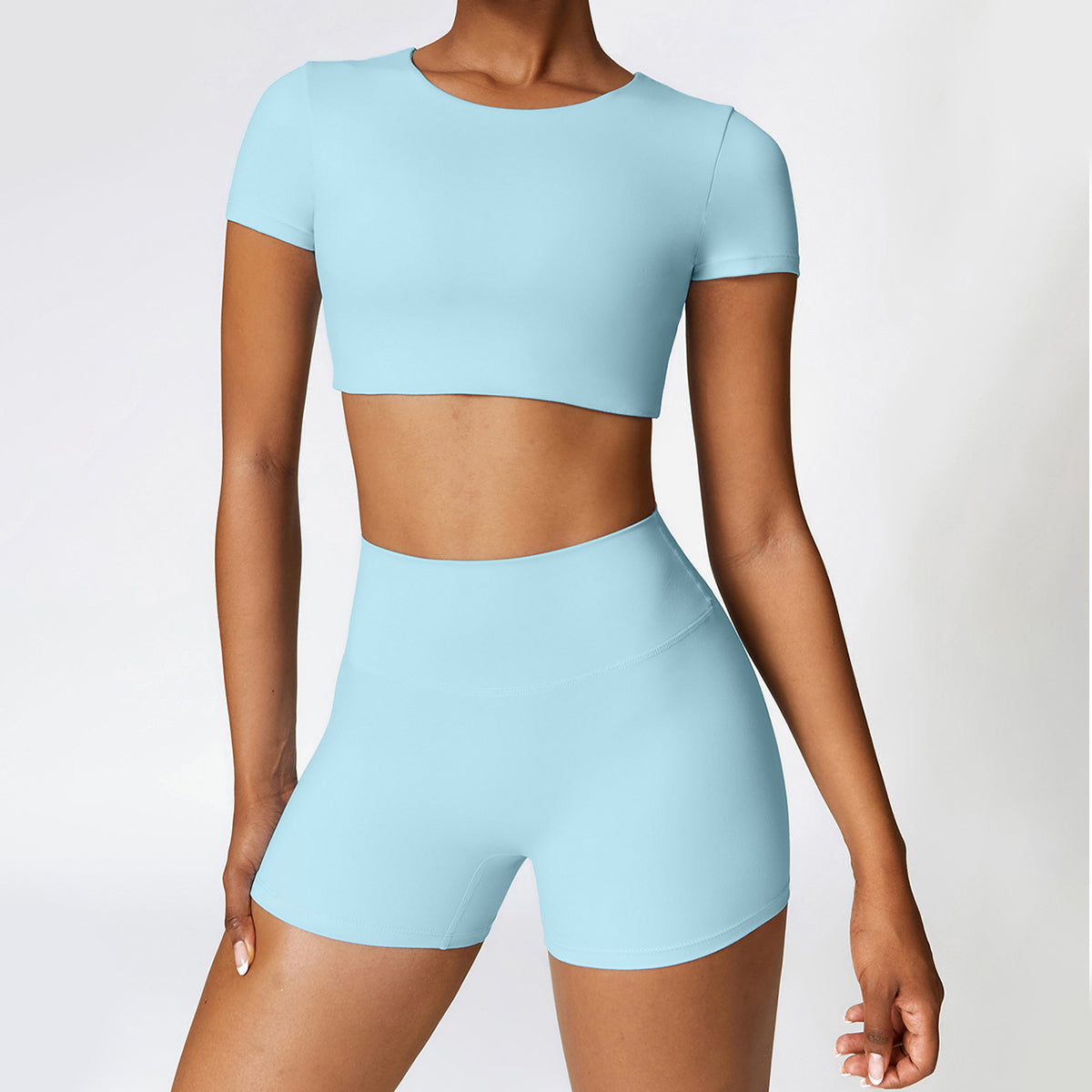 Short Sleeve Workout Top - Taschereau