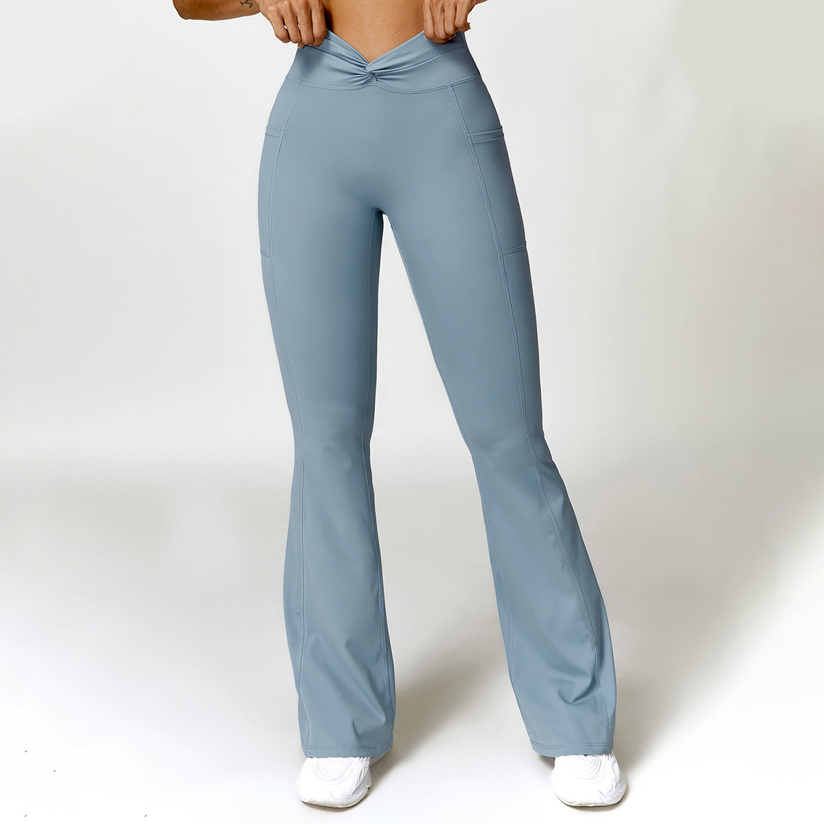Twisted Sport Flare Leggings