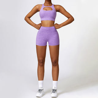 Cut Out Sports Bra -Front and Back Wearable