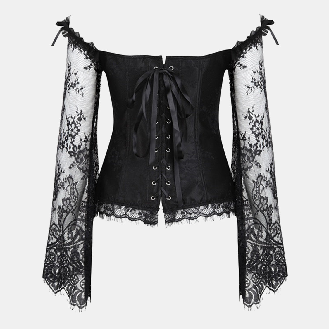 Gothic Mesh Corset Top