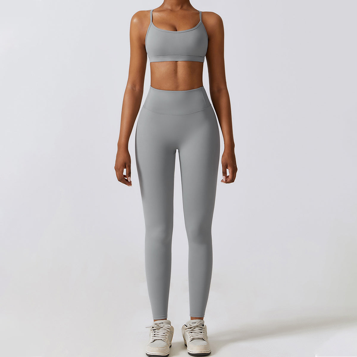 Backless Crisscross Sports Bra - Seven