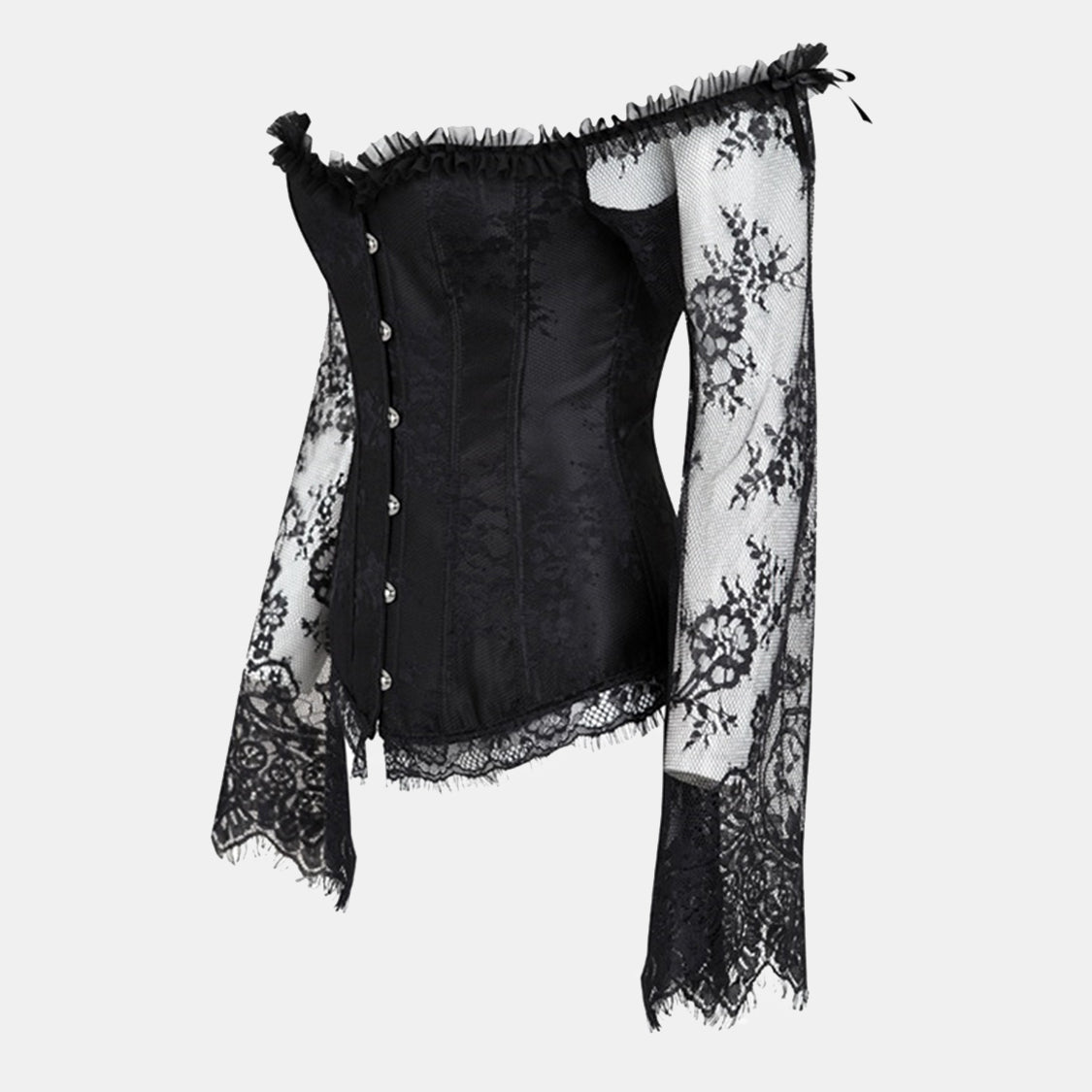 Gothic Mesh Corset Top
