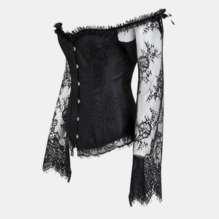 Gothic Mesh Corset Top