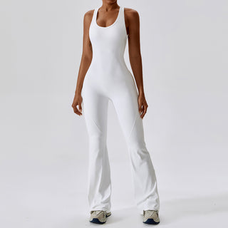 Cut Out Workout Jumpsuit