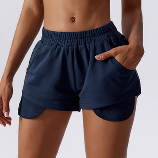 Inside Drawstring Pocket Run Shorts
