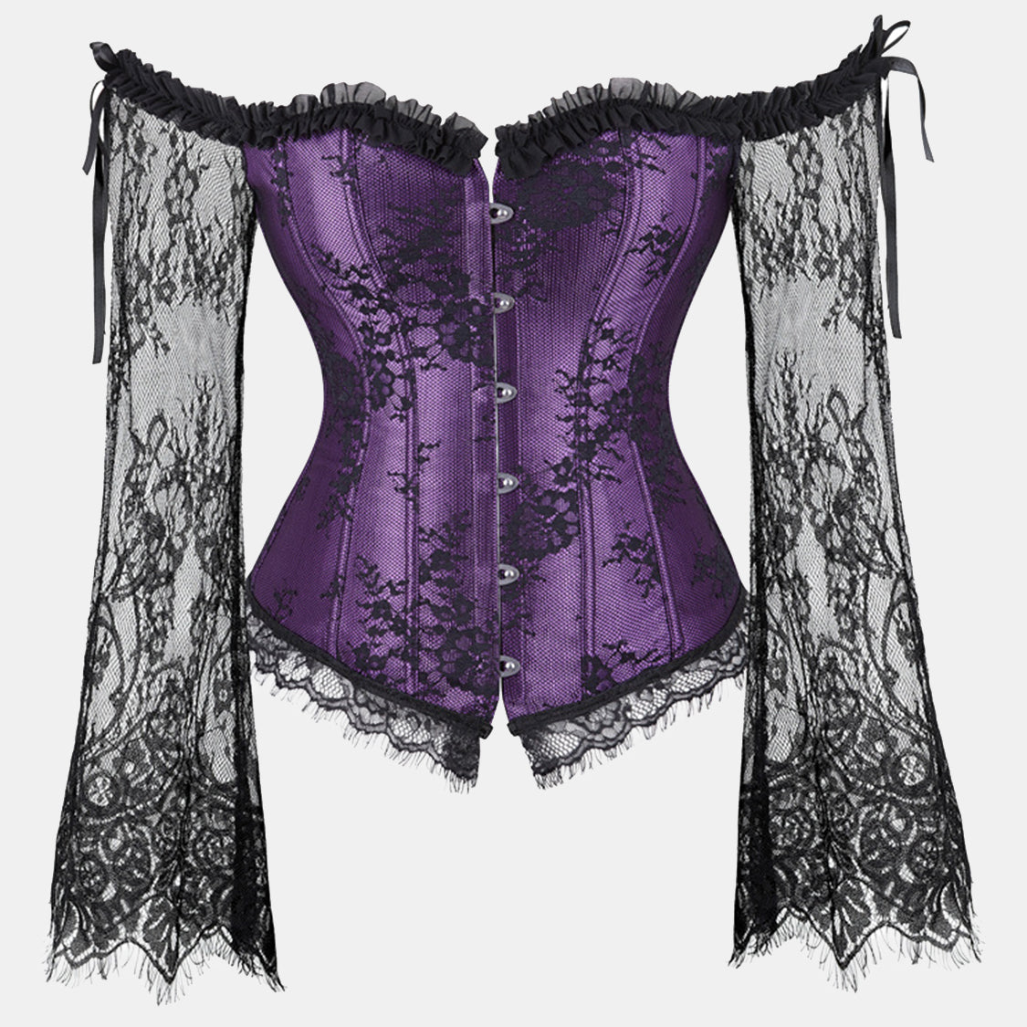 Gothic Mesh Corset Top