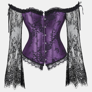 Gothic Mesh Corset Top