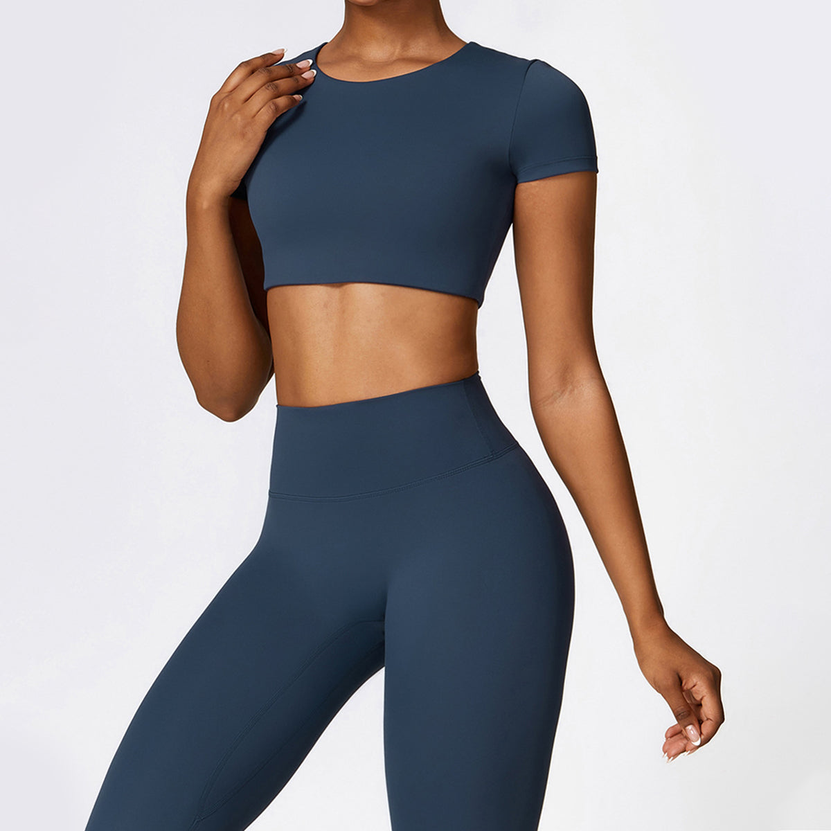 Short Sleeve Workout Top - Taschereau
