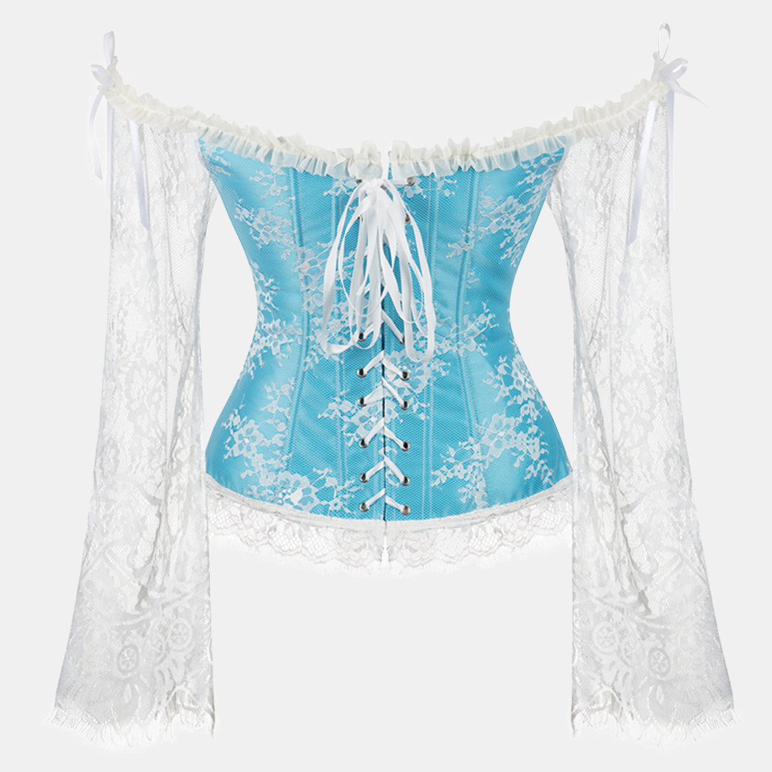 Gothic Mesh Corset Top