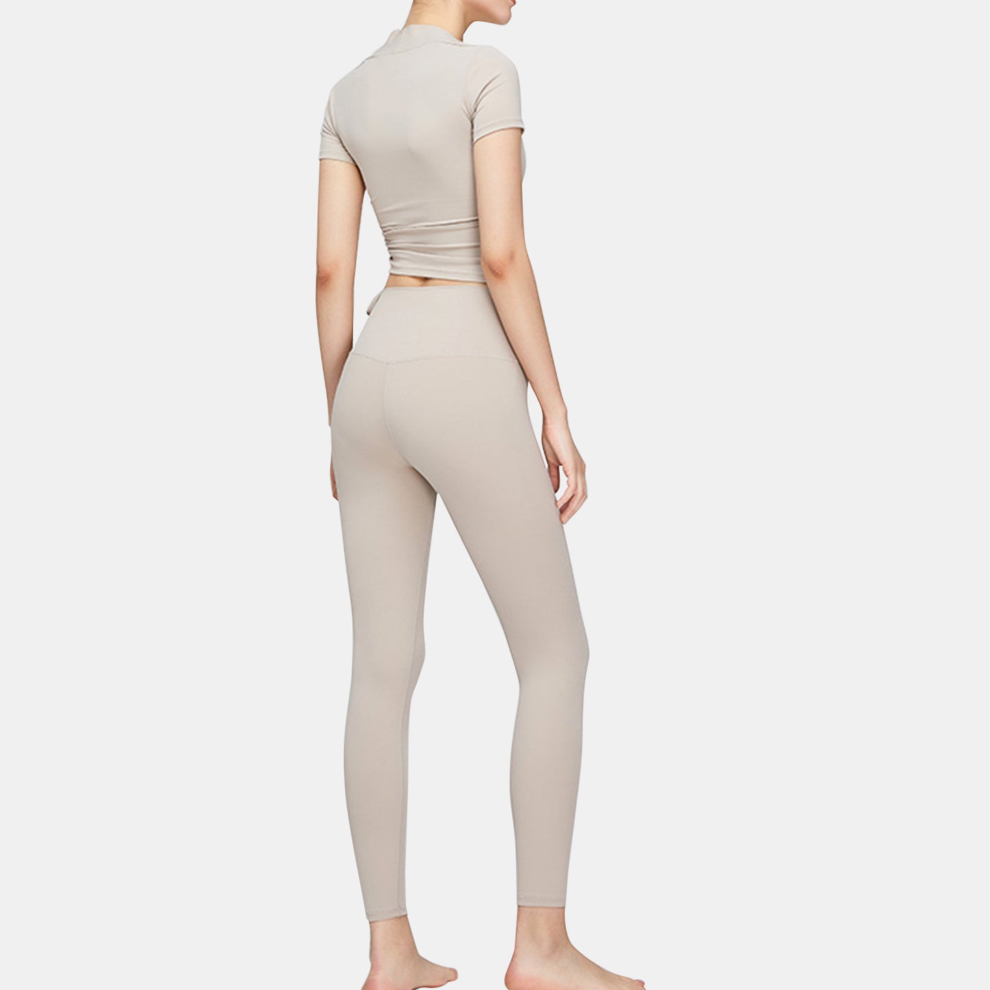 Drawstring Cropped Top - Antiope