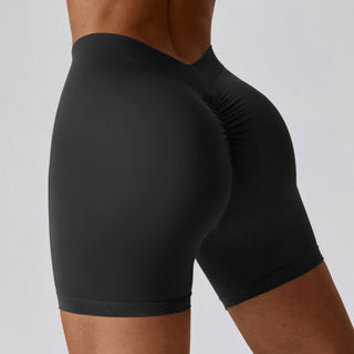 V Back Butt Lifting Sport Shorts