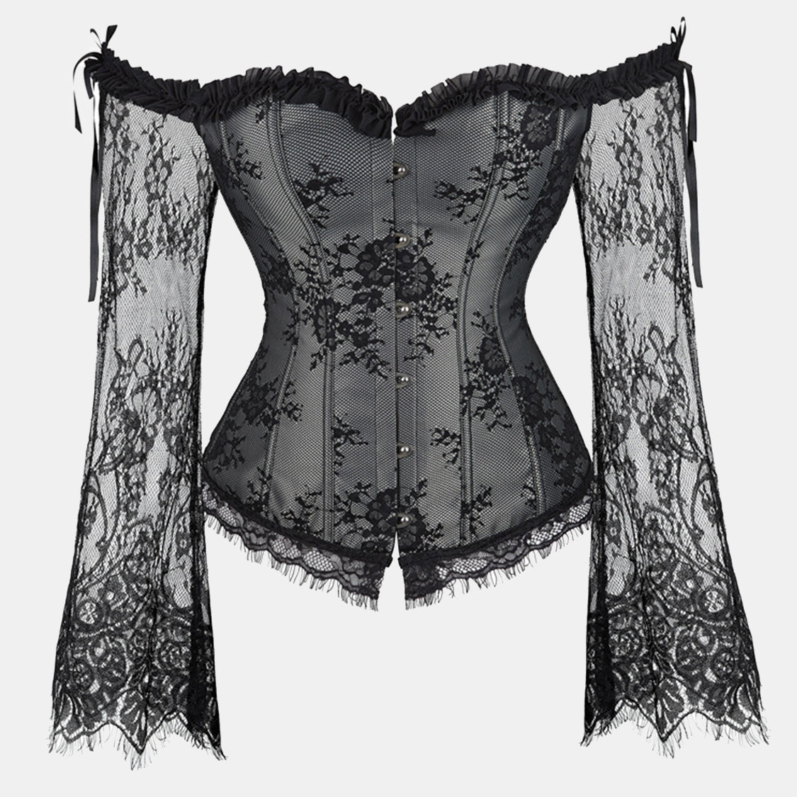 Gothic Mesh Corset Top