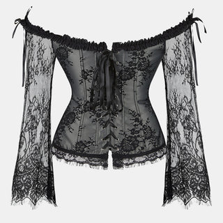 Gothic Mesh Corset Top
