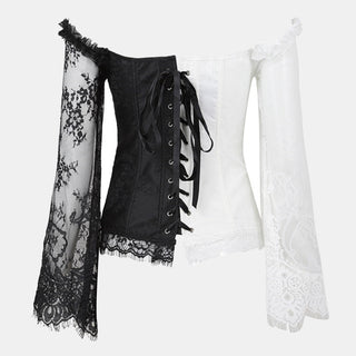Gothic Mesh Corset Top