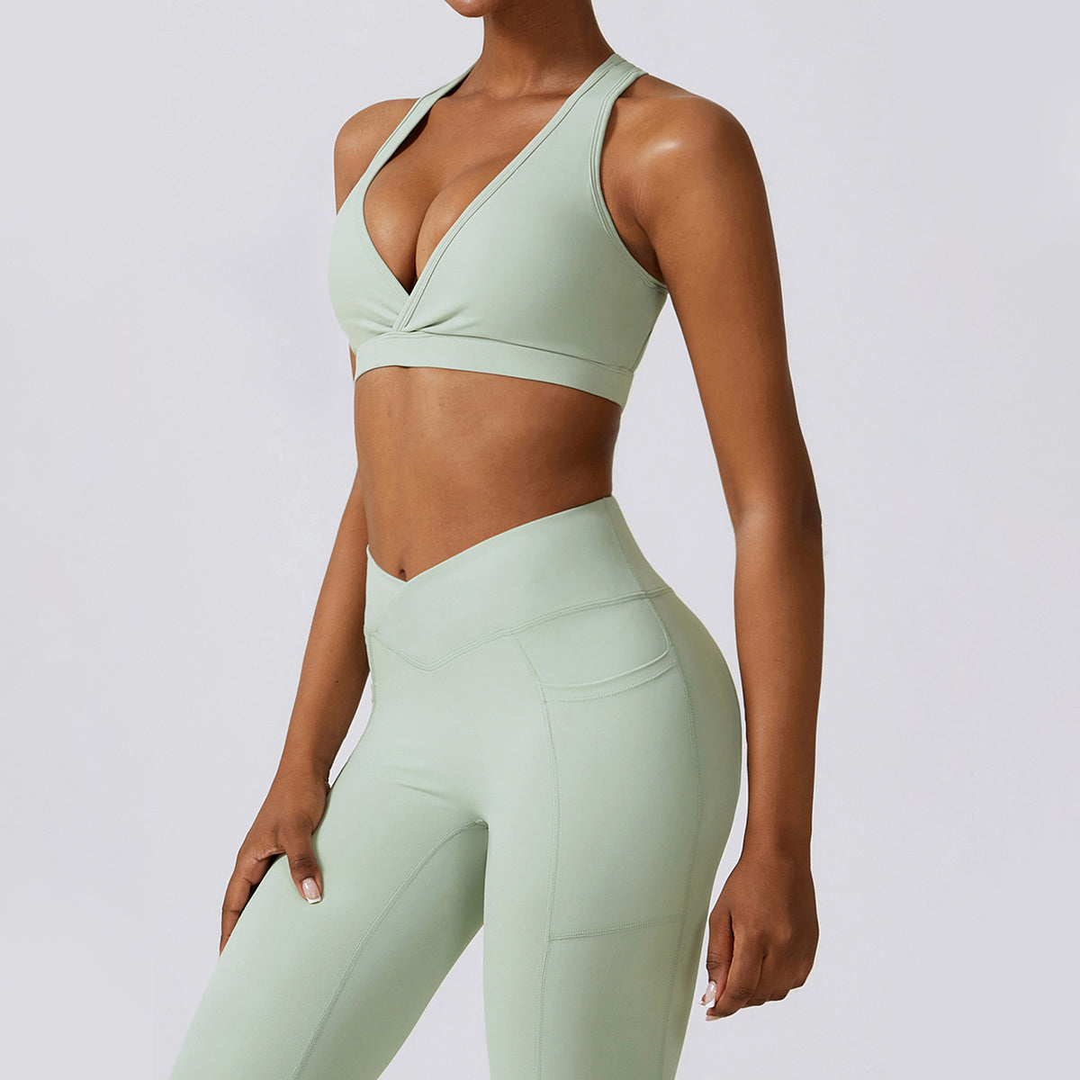Triangle Sports Bra