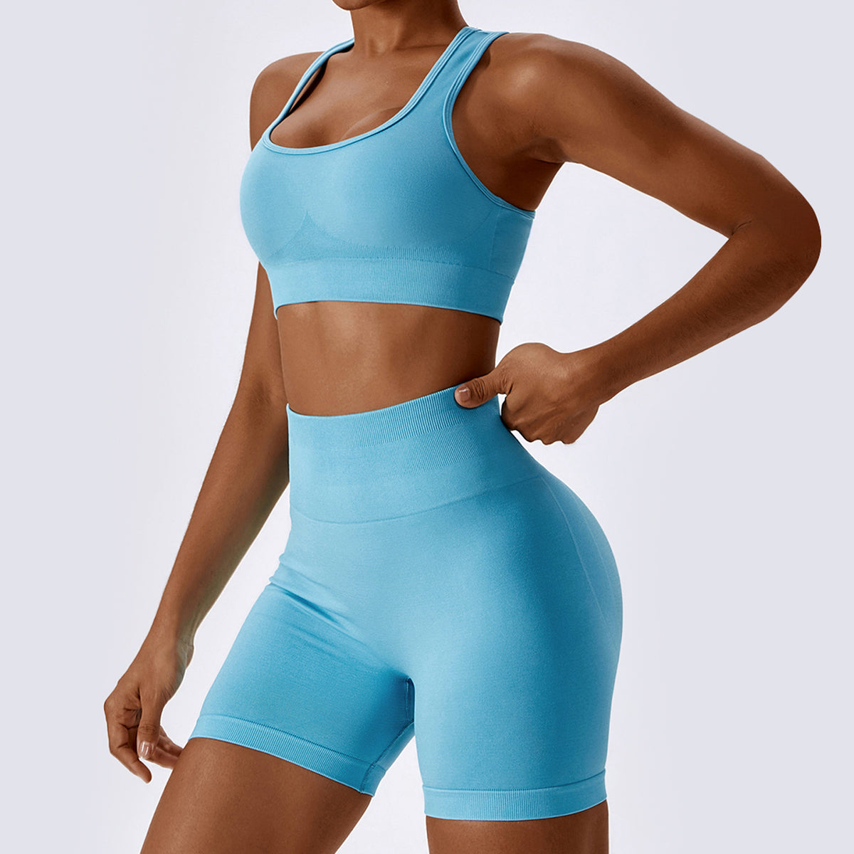 Seamless Cut Out Yoga Tank Top