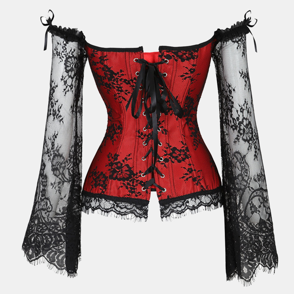 Gothic Mesh Corset Top