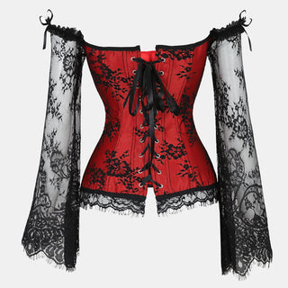 Gothic Mesh Corset Top