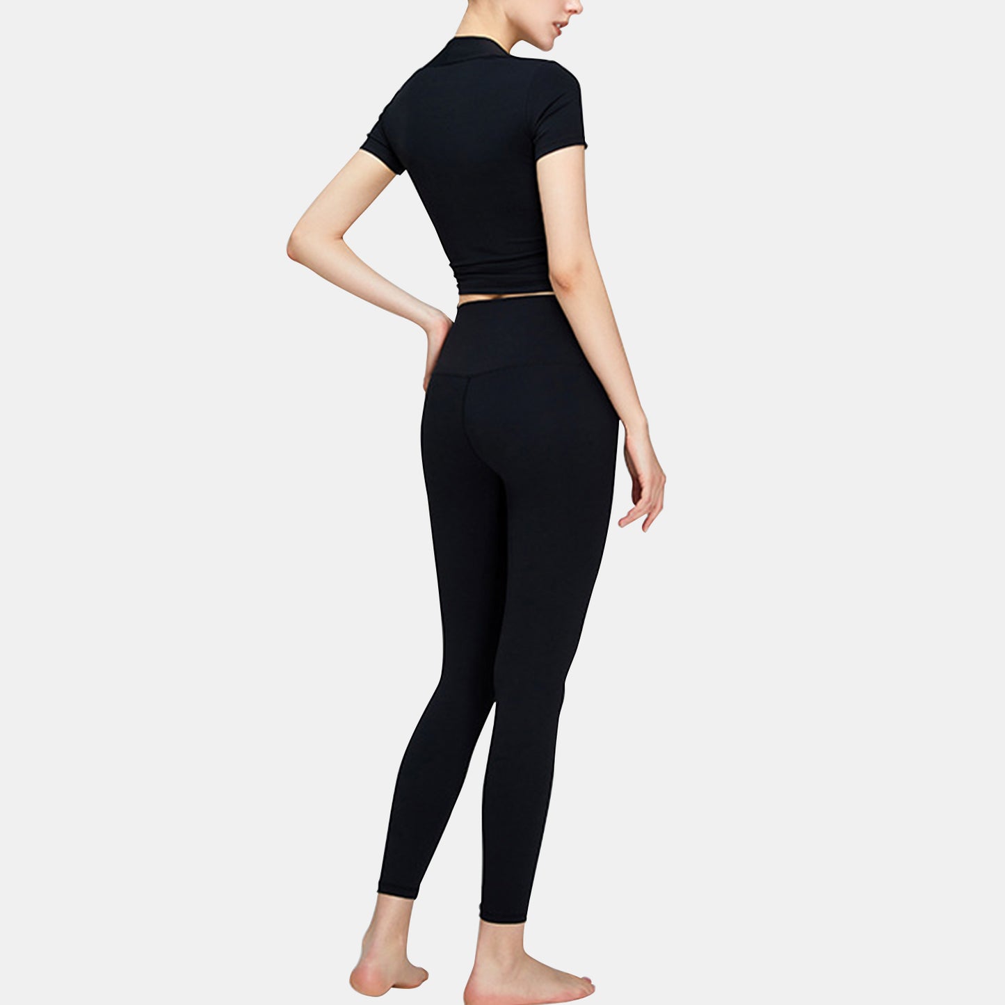 Drawstring Cropped Top - Antiope