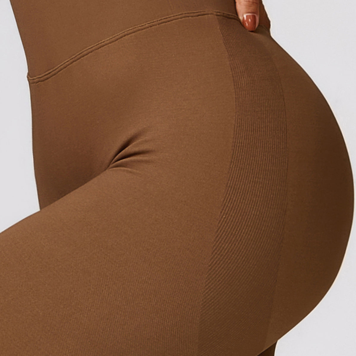 Seamless Backless Yoga Jumpsuit