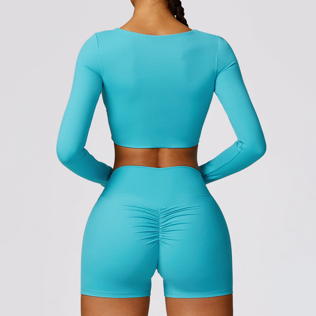 Twisted Long Sleeve Sports Top