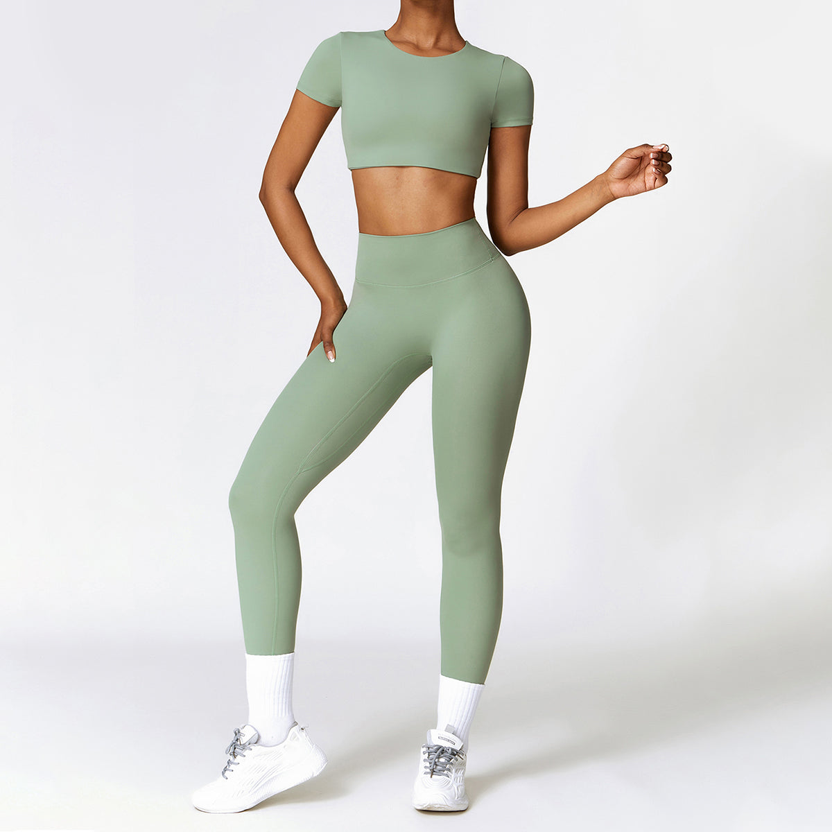 High Waisted Sports Leggings - Taschereau