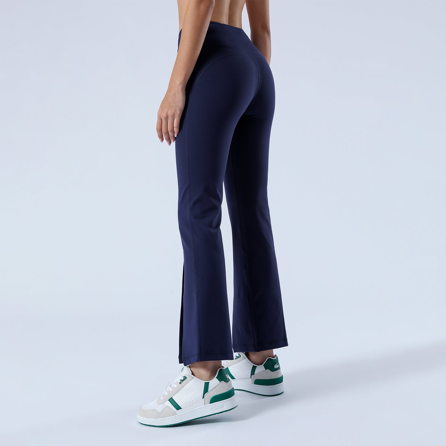 Split Hem Flare Yoga Leggings